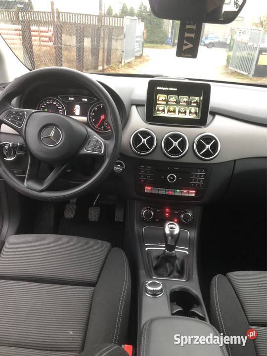 Mercedes B 180 benzyna turbo antracit metalic gniazdo USB Gdańsk