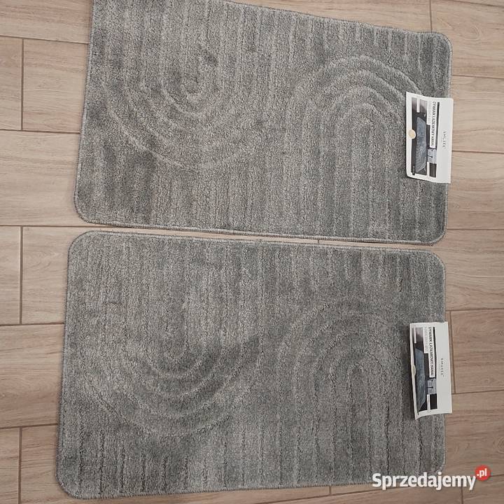 Zestaw dywaników łazienkowych 50x80 smukee szary 80m opolskie Nysa sprzedam