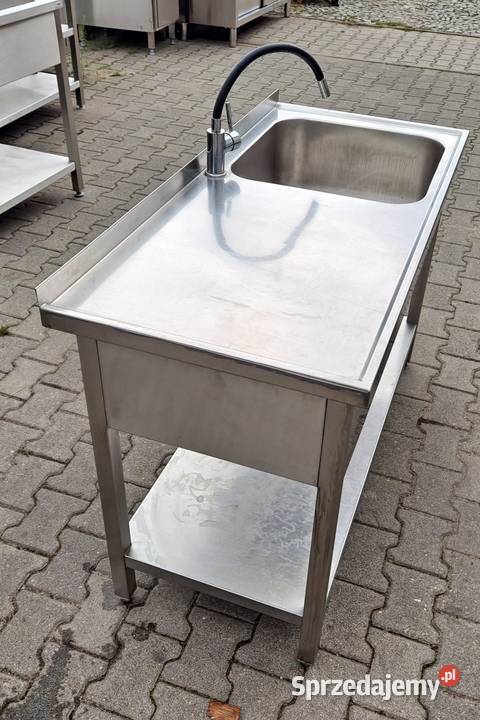 Zlew 1 Komorowy z Półką 1306085 M1840 N Nowe Skalmierzyce