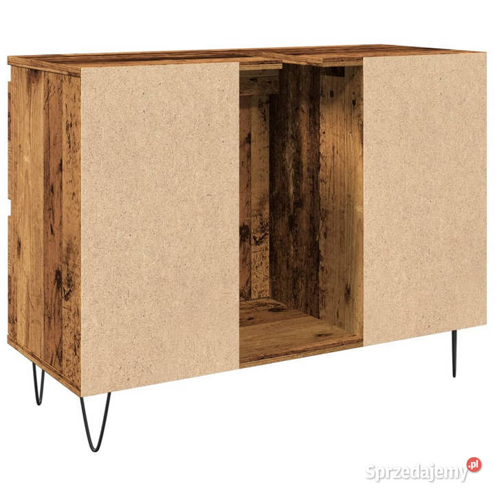 Szafka łazienkowa stare drewno 80x33x60 WM857235 Warszawa