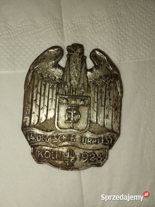 Odznaka 14 Niemieckiego Festiwalu Gimnastycznego Legnica