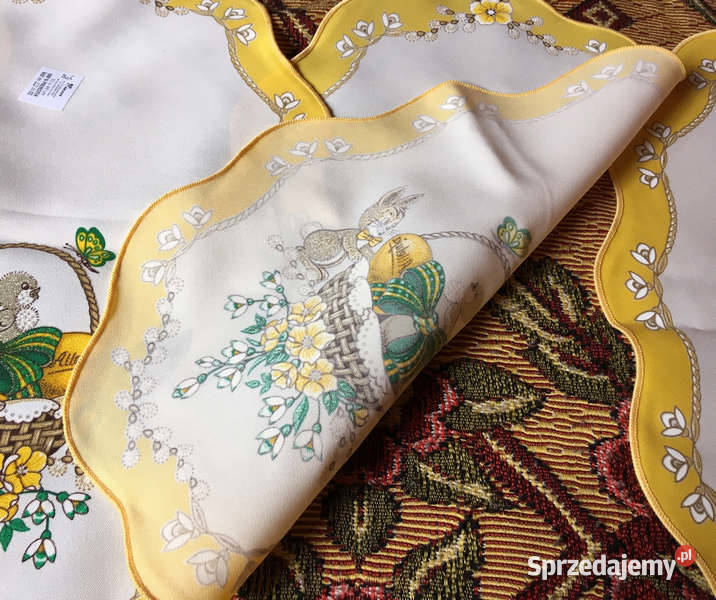 Zestaw nowych nieużywanych serwetek obrus na małopolskie Kraków