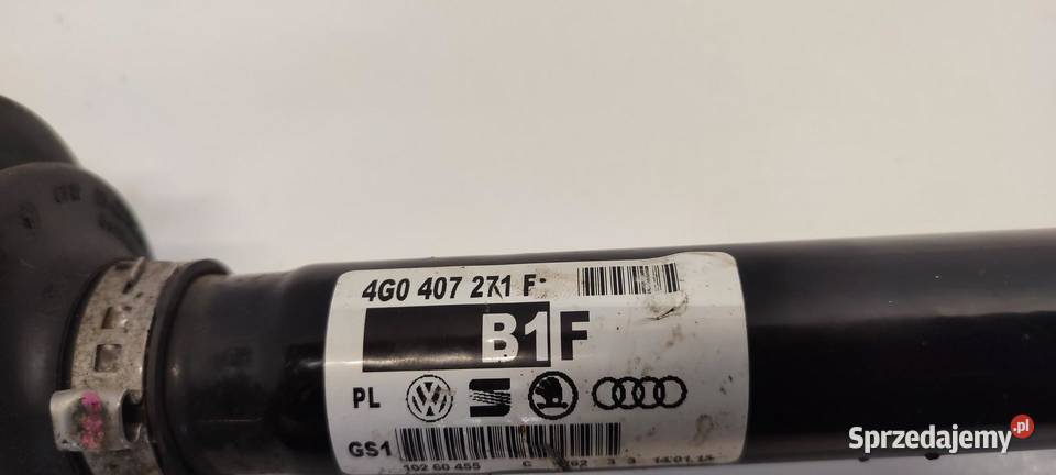 AUDI A4 B8 PÓŁOŚ LEWA PRAWA PRZÓD 4G0407271F dolnośląskie