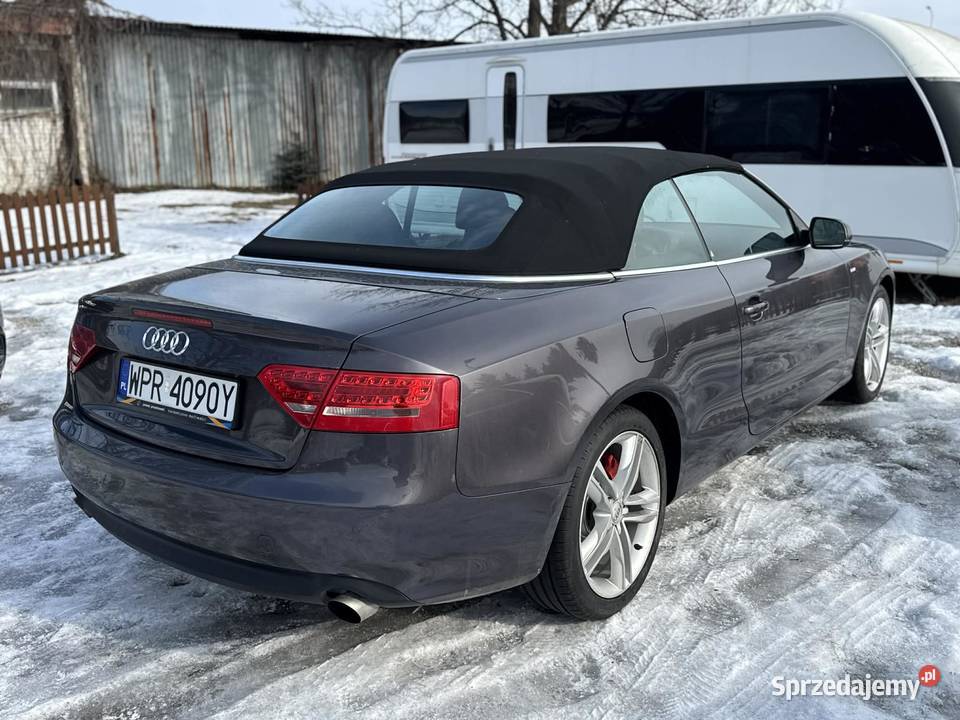 AUDI A5 CABRIO S Line Bang and Olufsen Automat skórzana tapicerka Pruszków sprzedam
