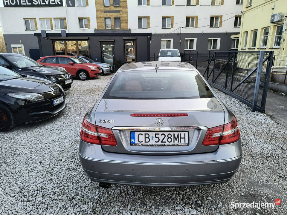 Mercedes E 250 RADAR Skóry Nawigacja Wentylowane