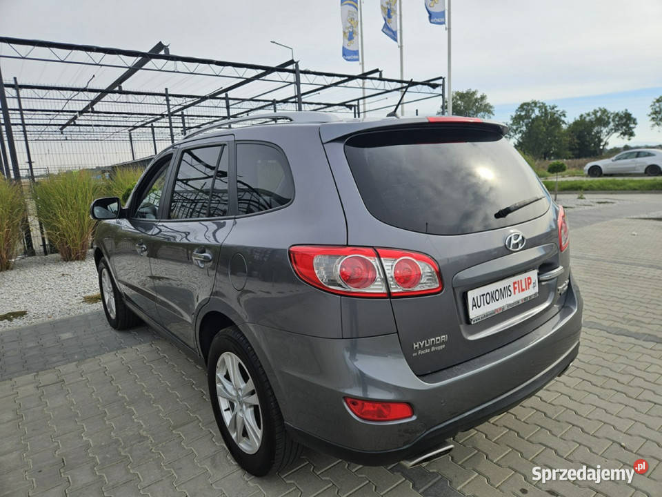 Hyundai Santa Fe 20 150 klimatronik 4x4 tempomat wspomaganie kierownicy Strzegom