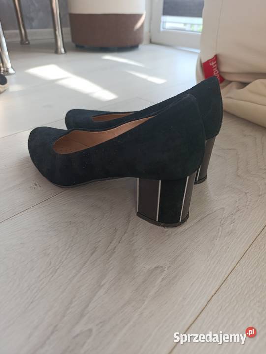 Czarne Damskie Buty Grodecki
