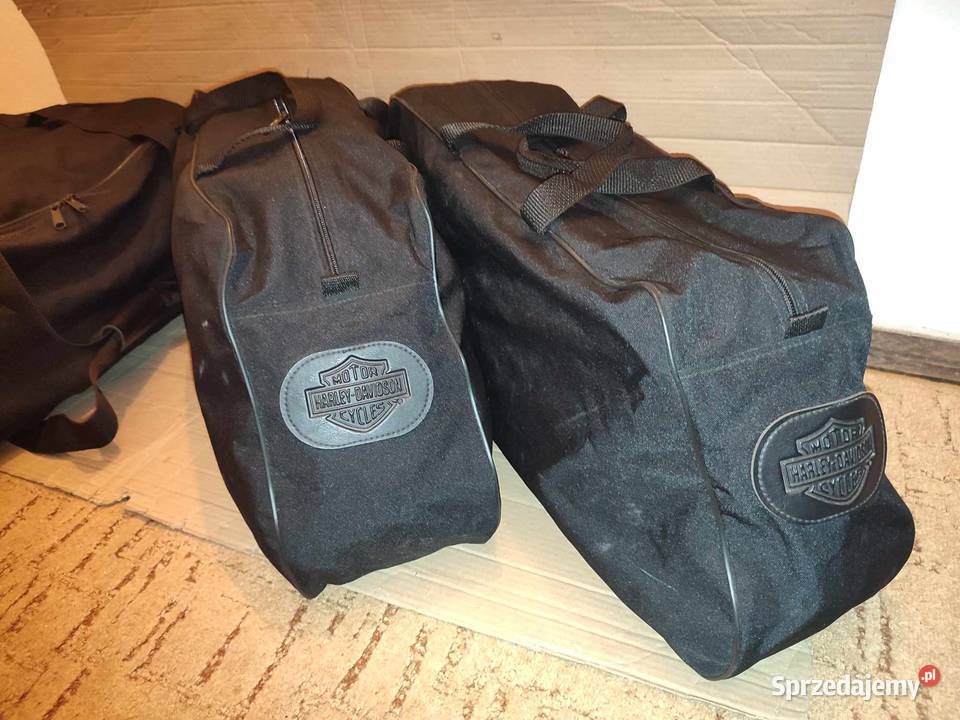 Harley kufry kufer centralny torby sakwy Trzciana