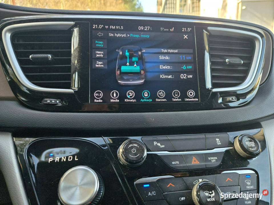 Ford Galaxy Hybrid 36 fvat Pacifica Hybrid z podlaskie Białystok