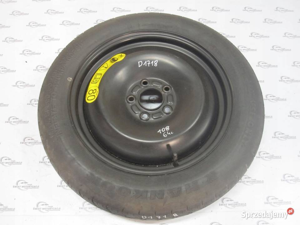 FORD VOLVO koło dojazdowe 1258516 99M 5x108