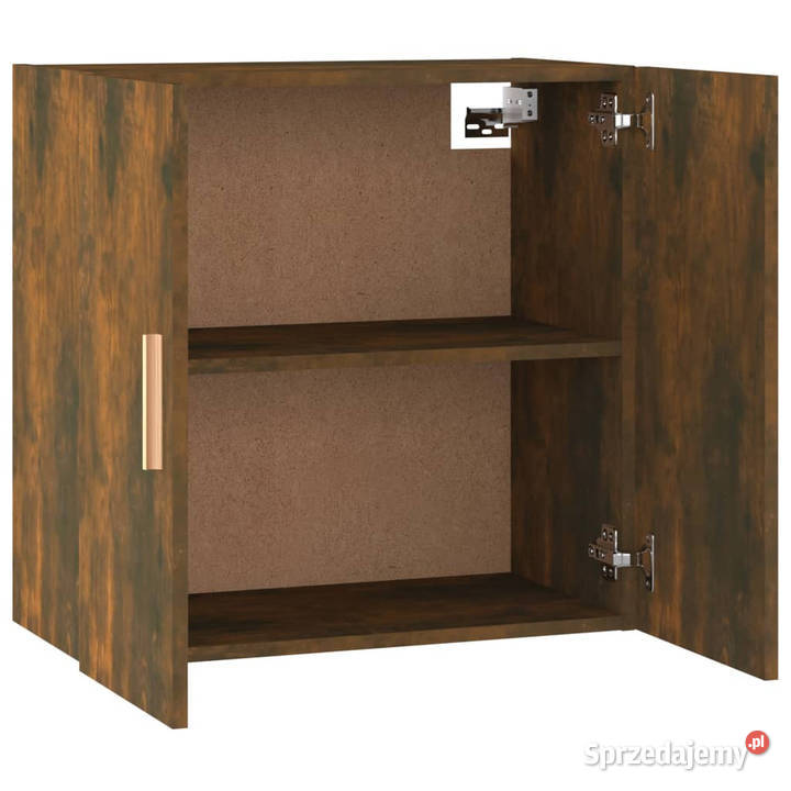 Szafka ścienna przydymiony dąb 60x30x60 WM817591 mazowieckie Warszawa