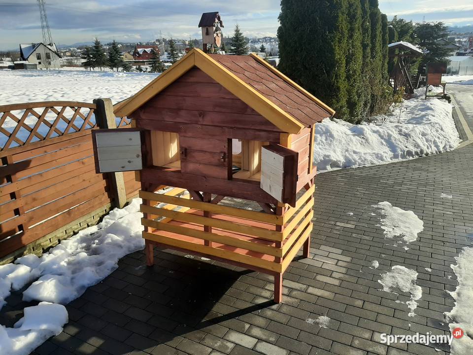 Buda kota z balkonem Dla kotów Jordanów