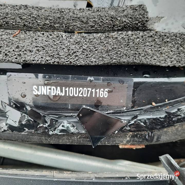 Nissan Qashqai lifcie uszkodzony powypadkowy Rok produkcji 2010 Długosiodło