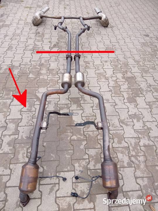 KATALIZATOR PRAWY RURA WYDECHOWA MERCEDES CLS Nowy Tomyśl