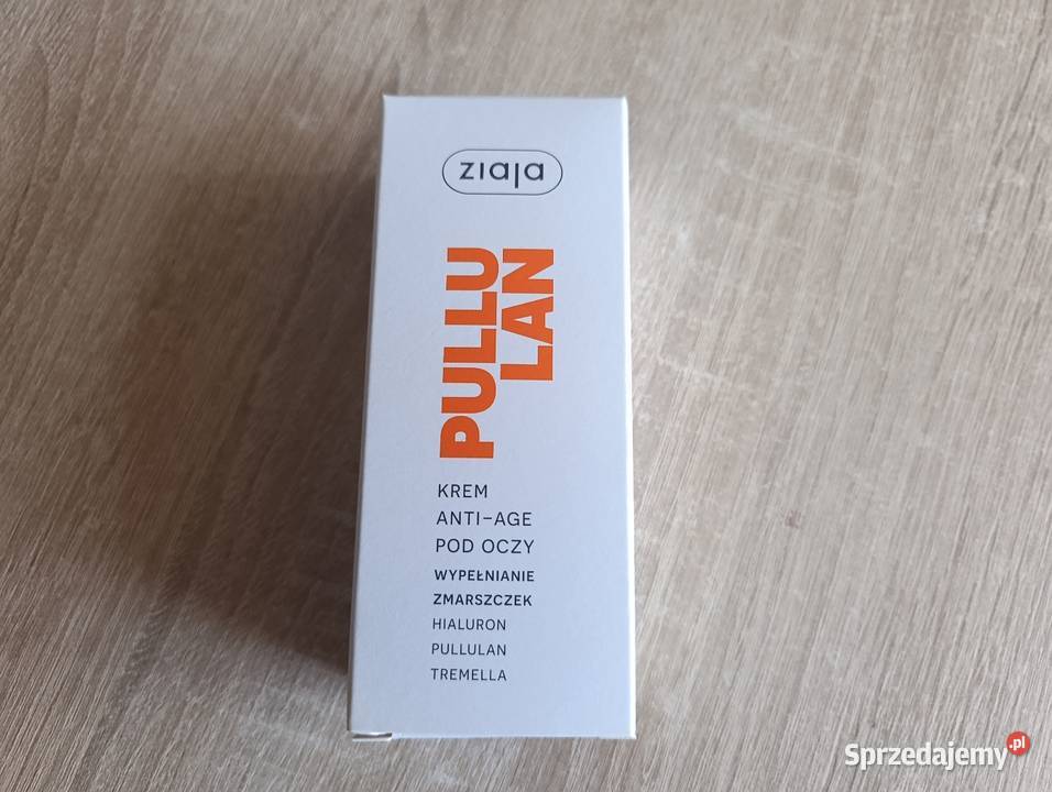 Ziaja Pullulan Krem antiage pod oczy 15 ml Unisex Kosmetyki pomorskie sprzedam
