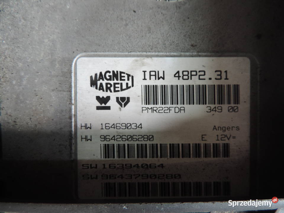 CITROEN C5 20 KOMPUTER IAW48P231 osobowe Nowy Sącz