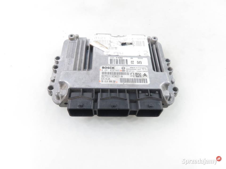 STEROWNIK PEUGEOT 207 16 HDi 16V 0281012465