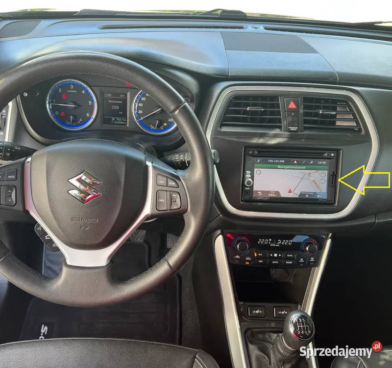Suzuki Vitara Swift SX4 Polski Język Menu Mapa warmińsko-mazurskie