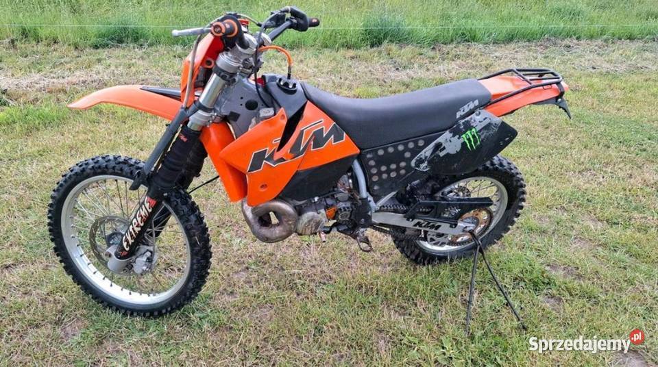 KTM exc 300 2T 1998r moc 56 Zarejestrowany OC PT 5200km KTM Somianka