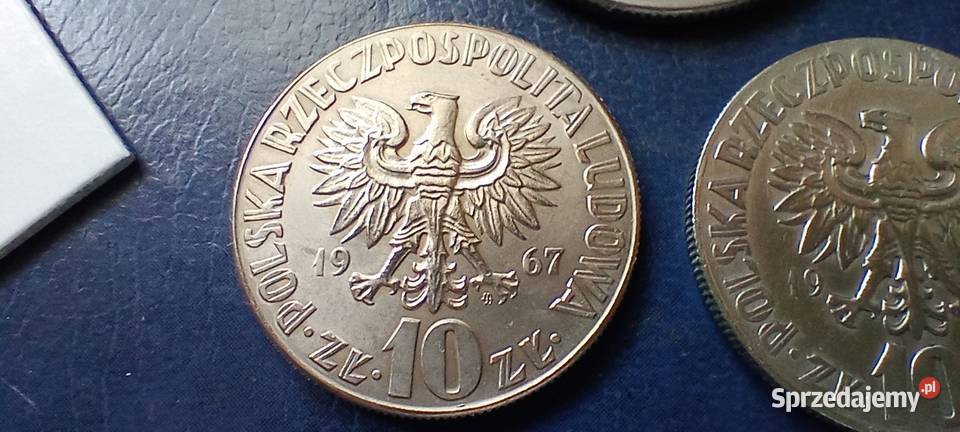 Stare monety 10 złotych Mikołaj Kopernik 5 podkarpackie
