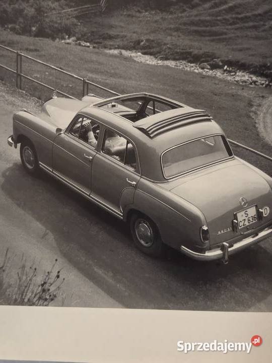 MERCEDES Ponton Książka Serwisowa Historyczna i wielkopolskie Poznań