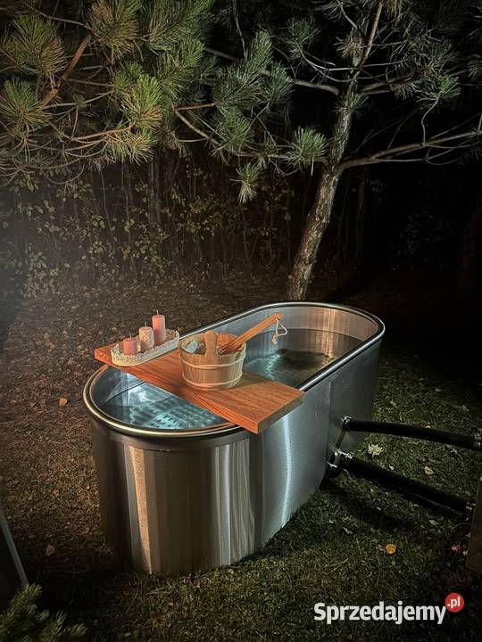 Balia ogrodowa stal nierdzewna 316L 180x80x66 Andrychów