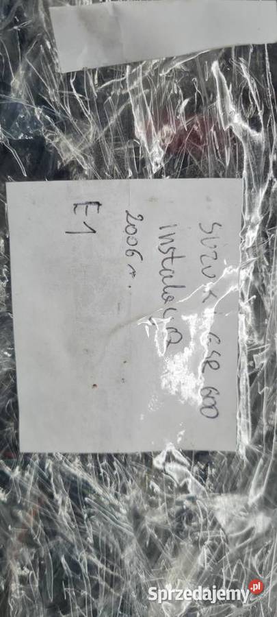 Suzuki GSR 600 instalacja wiązka 2006r bez ABS Warszawa