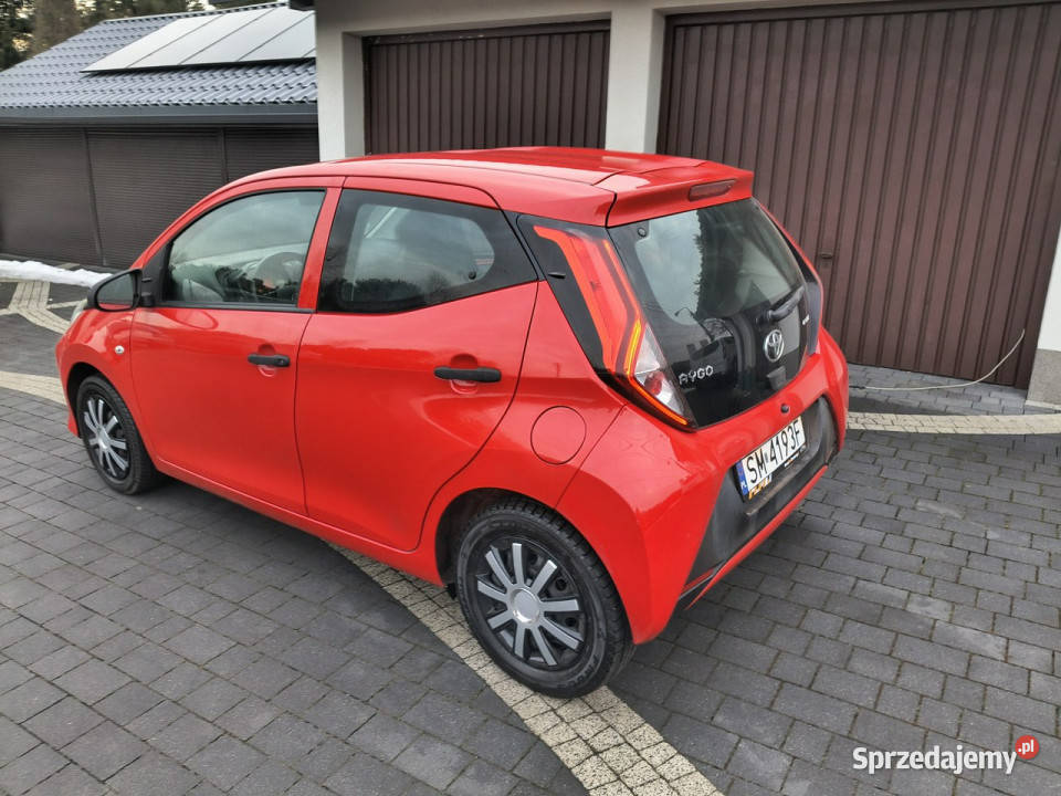 Toyota Aygo 10i 72 X Serwisowana VAT23 II 2014 isofix Mysłowice sprzedam