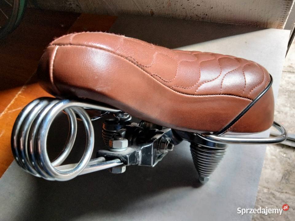 Siodełko rowerowe Velo Diamond brązowe Dębno