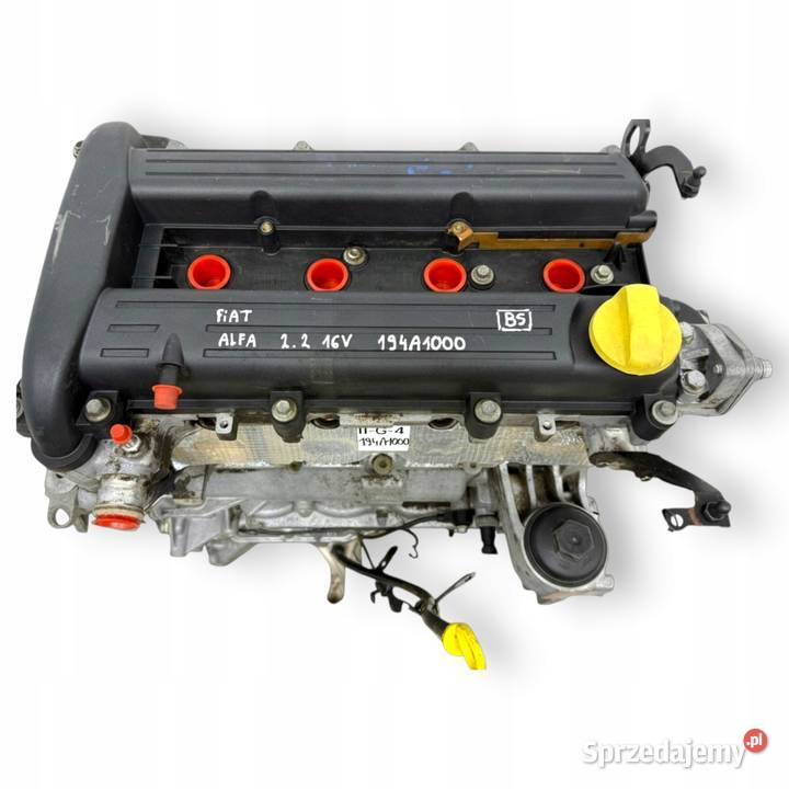 SILNIK 194A1000 Fiat Stilo 22 16V 147 benzyna Silniki kompletne Chełm