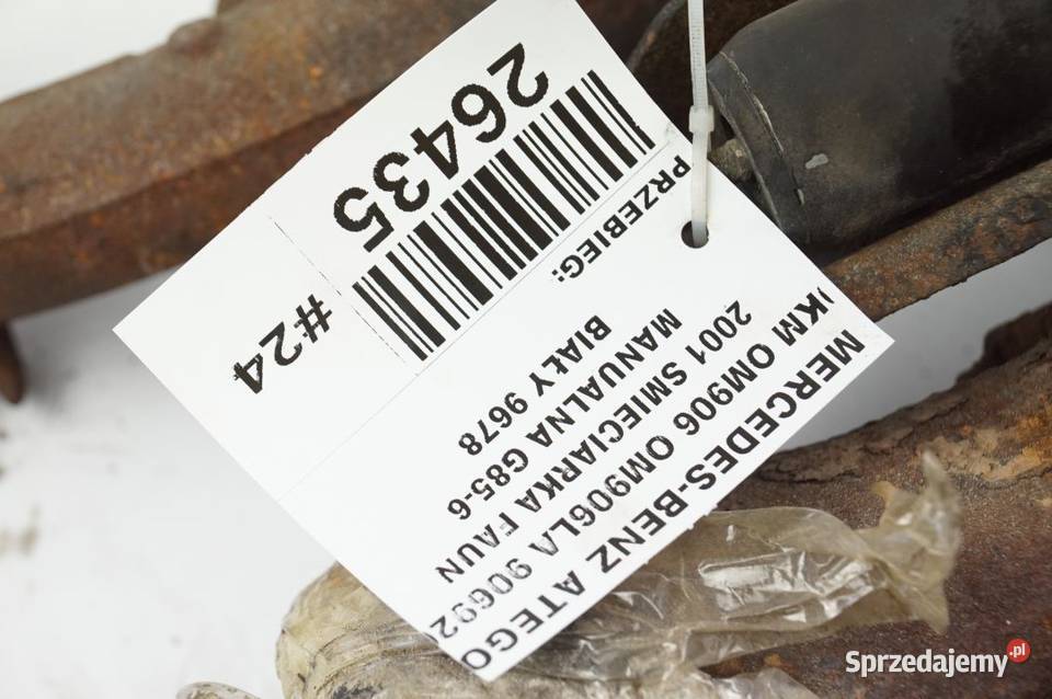 OM906 ATEGO TURBOSPRĘŻARKA Lipno