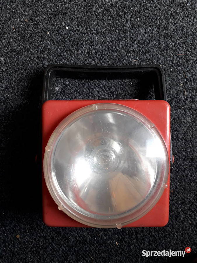 Latarka VARTA vintage czerwona Latarki i oświetlenie Warszawa