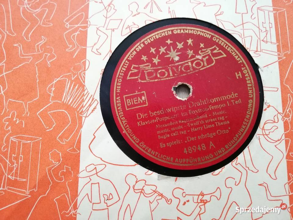 Dwie płyty szelakowe Płyty i kasety Wronki