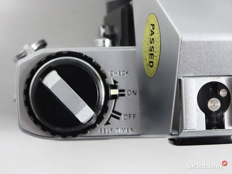 Kultowy Olympus OM10 Soligor 2850mm MC Macro Biłgoraj