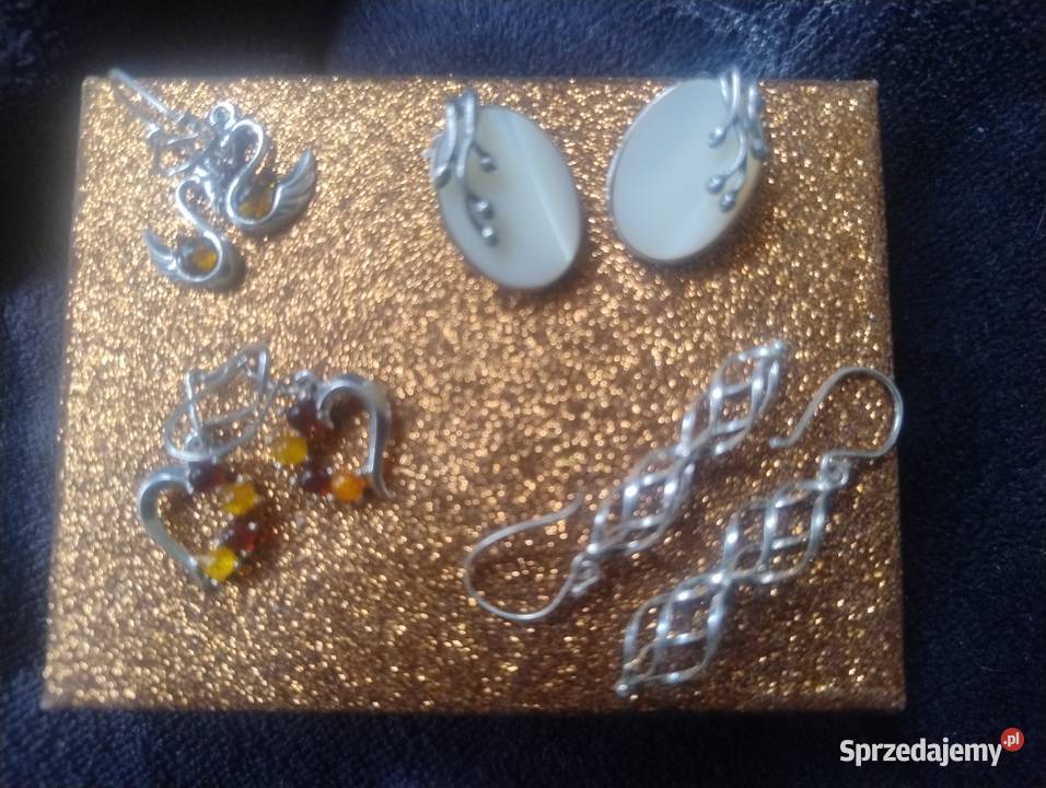 Sprzedam piękną Biżuterię Kolczyki zachodniopomorskie