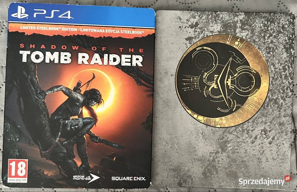 Gra 4 Tomb Raider steelbook 18+ mazowieckie Warszawa
