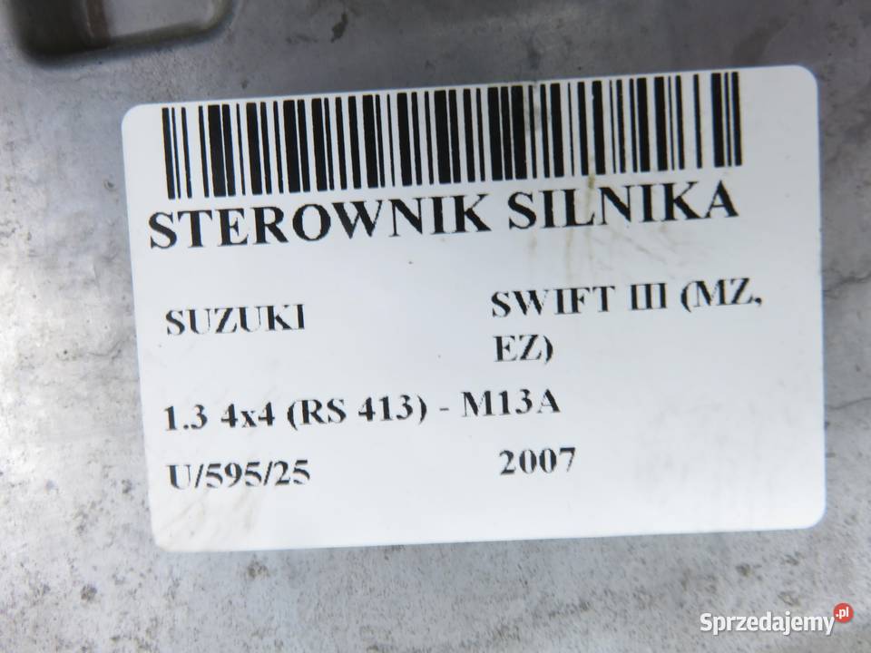 STEROWNIK SUZUKI SWIFT III 13 3392063JH Komputery