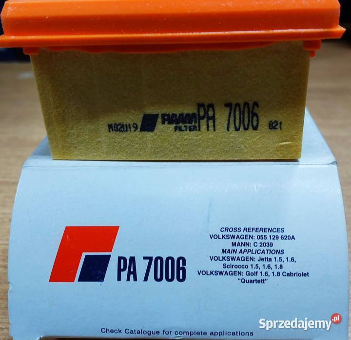 Filtr powietrza FIAAM PA7006 świętokrzyskie Kielce sprzedam