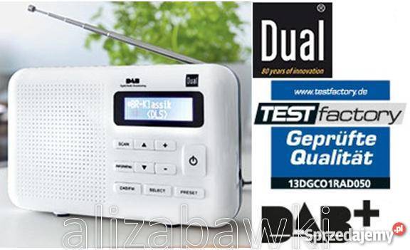 Radio Cyfrowe DAB/DAB+ Dual DAB 2 FM LCD DUAL