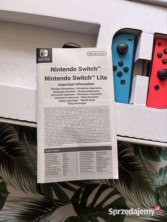 Nintendo Switch z grami Koluszki