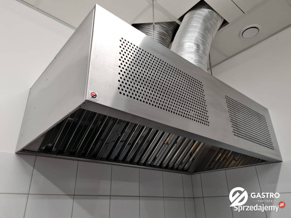 Okap przyścienny skośny spawany 250x80x45 Meble Ostrów Wielkopolski