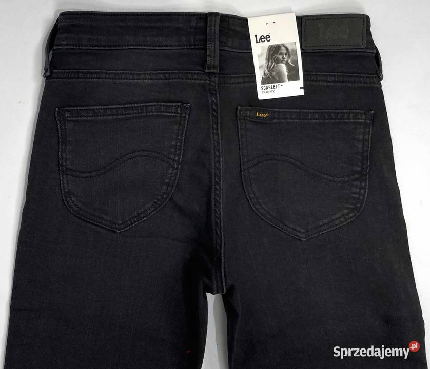 Spodnie damskie Lee Scarlett Raven Black W25 L31 Lee Pisz