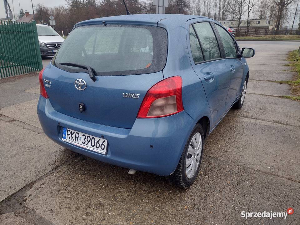 Toyota Yaris II 10 Benzyna 2007 Hatchback Jasło