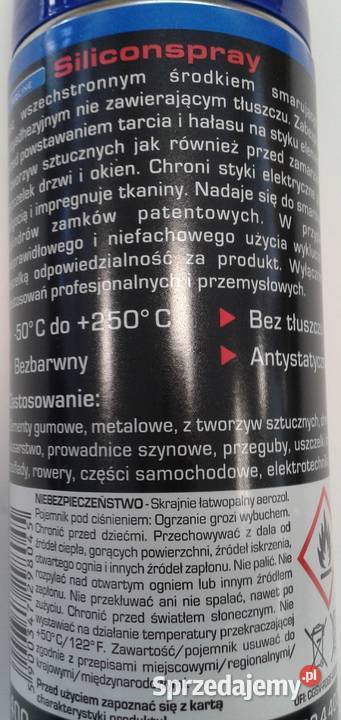 SILIKON SPRAY TECLINE 400 ML Szczecin sprzedam