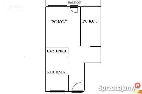 Gdańsk Przymorze Kołobrzeska 42a 2 pokoje 46m Gdańsk