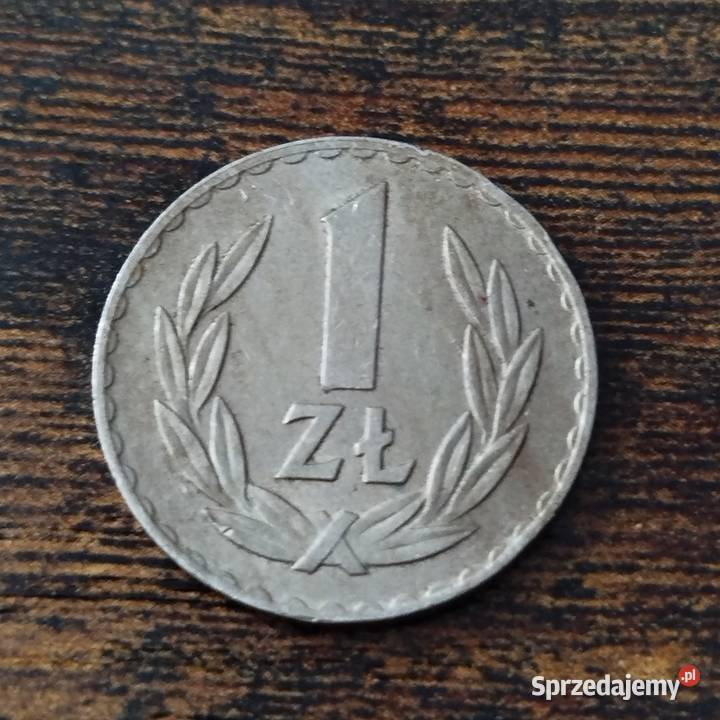 Moneta 1 złoty 1949 MIEDZIONIKIEL wielkopolskie Ostrów Wielkopolski