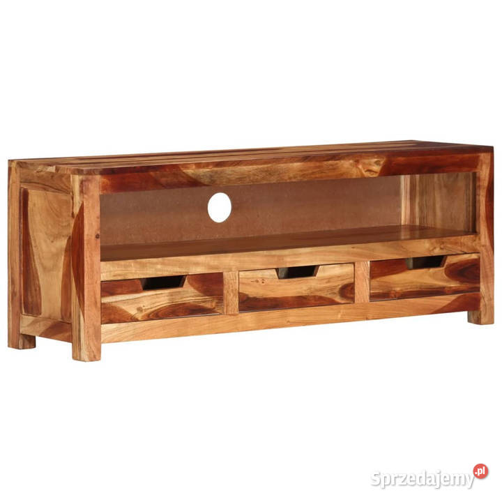 Szafka pod TV 110x30x40 lite drewno akacjowe Warszawa
