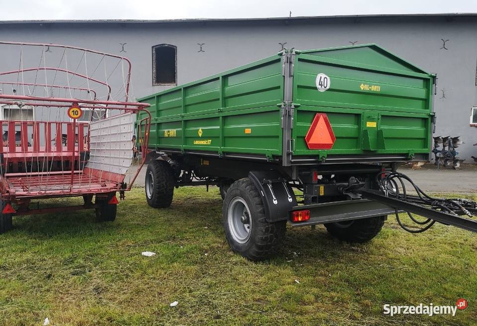 przyczepa rolnicza hl8011 dmc 12 ton 3 strony Przyczepy rolnicze