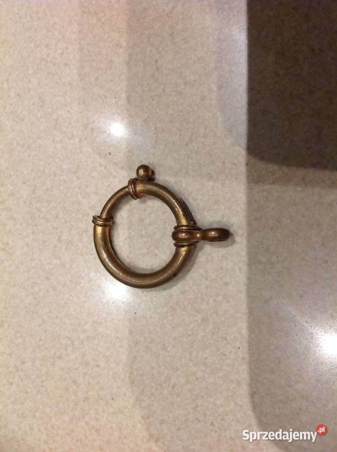 Zapięcie Sprężynowe do Dewizki STARE Nowa Sól