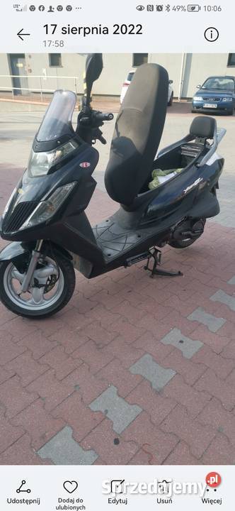 Skuter Kymco yager 125 dolnośląskie Legnica